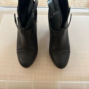 Classic Rag and Bone Black Ankle Boots
